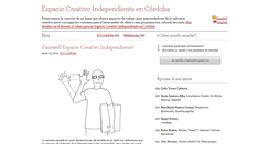 Desktop Screenshot of espaciocreativo.colaborativa.eu